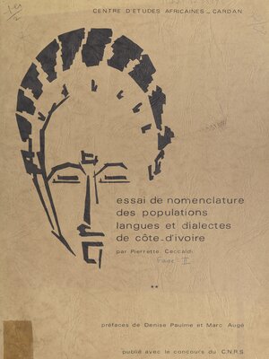 cover image of Essai de nomenclature des populations, langues et dialectes de Côte d'Ivoire